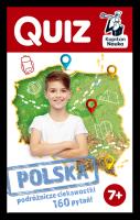 Quiz Polska 7+. Autor: Majewska Maria. SmakLiter.pl Okładka książki Quiz Polska 7+
