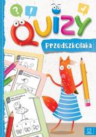Okładka książki Quizy przedszkolaka. Niebieskie