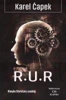 R.U.R. Autor: Capek Karel. SmakLiter.pl Okładka książki R.U.R