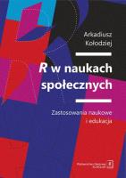 Okładka książki R w naukach społecznych