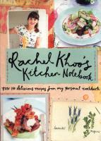 Rachel Khoo's Kitchen Notebook. Autor: Rachel Khoo. SmakLiter.pl Okładka książki Rachel Khoo's Kitchen Notebook