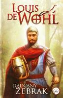 Radosny żebrak. Autor: Wohl de Louis. SmakLiter.pl Okładka książki Radosny żebrak