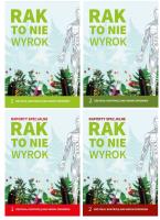 Rak to nie wyrok - pakiet 4 książek. Autor: Ryszard Grzebyk. SmakLiter.pl Okładka książki Rak to nie wyrok - pakiet 4 książek