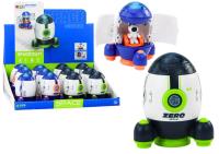 Rakieta kosmiczna otwierana z figurką MIX. Wydawca: Leantoys. SmakLiter.pl Opakowanie Rakieta kosmiczna otwierana z figurką MIX