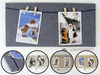 Opakowanie Ramka foto materiałowa z klamerkami MIX