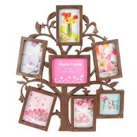 Opakowanie Ramka Gallery brązowa 7 zdjęć