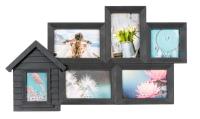 Opakowanie Ramka Gallery czarna 6 zdjęć