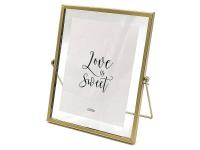 Opakowanie Ramka na zdjęcia 15x10cm złota