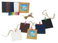 Opakowanie Ramka na zdjęcia ze sznurkiem i klamerką 10szt