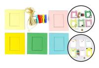 Opakowanie Ramki na zdjęcia ze sznurkiem i klamerkami MIX