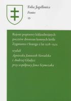 Rejestr popisowy lekkozbrojnych pocztów dworzan konnych. Wydawca: Polskie Towarzystwo Historyczne. SmakLiter.pl Opakowanie Rejestr popisowy lekkozbrojnych pocztów dworzan konnych