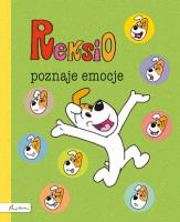 Reksio poznaje emocje. Autor: Szarf Maria. SmakLiter.pl Okładka książki Reksio poznaje emocje
