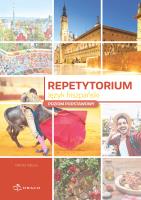 Repetytorium - Język hiszpański w.2023. Autor: Monika Kalbara. SmakLiter.pl Okładka książki Repetytorium - Język hiszpański w.2023