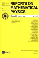 Opakowanie Reports on Mathematical Physics 93/2