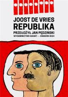 Republika. Autor: Joost de Vries. SmakLiter.pl Okładka książki Republika
