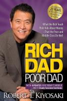 RICH DAD POOR DAD. Autor: Robert T. Kiyosaki. SmakLiter.pl Okładka książki RICH DAD POOR DAD