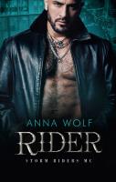 Rider. Autor: Anna Wolf. SmakLiter.pl Okładka książki Rider