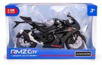 RMZ 1:12 Suzuki GSX R1000R (Regular) czarny. Wydawca: Daffi. SmakLiter.pl Opakowanie RMZ 1:12 Suzuki GSX R1000R (Regular) czarny