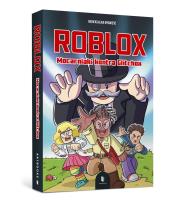 Roblox. Mocarniaki kontra Glitchox. Autor: Bertos Leonard. SmakLiter.pl Okładka książki Roblox. Mocarniaki kontra Glitchox