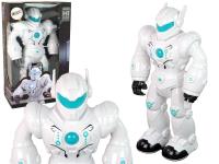 Opakowanie Robot interaktywny chodzi dźwięk świeci biały