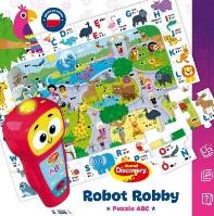 Robot Robby puzzle ABC. Wydawca: Dumel. SmakLiter.pl Opakowanie Robot Robby puzzle ABC