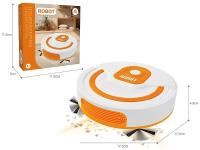 Opakowanie Robot sprzątający okrągły odkurzacz na baterie