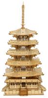 Opakowanie ROBOTIME Drewniane Puzzle 3D Pagoda
