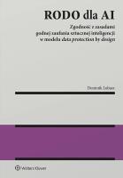 RODO dla AI. Autor: Dominik Lubasz. SmakLiter.pl Okładka książki RODO dla AI