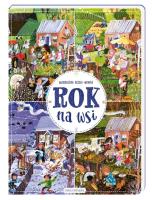 Rok na wsi. Autor: Magdalena Kozieł-Nowak. SmakLiter.pl Okładka książki Rok na wsi