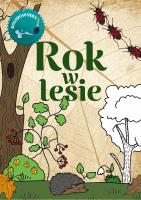 Rok w lesie Kolorowanka. Autor: Wojciech Gil. SmakLiter.pl Okładka książki Rok w lesie Kolorowanka