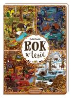 Rok w lesie. Autor: Dziubak Emilia. SmakLiter.pl Okładka książki Rok w lesie