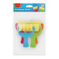 Opakowanie Rolka malarska dla dzieci Keyroad, 4szt. mix wzorów
