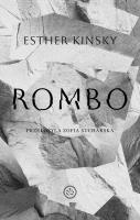 Rombo. Autor: Esther Kinsky. SmakLiter.pl Okładka książki Rombo