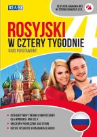 Rosyjski w cztery tygodnie. Autor: Łukasik Inna. SmakLiter.pl Okładka książki Rosyjski w cztery tygodnie