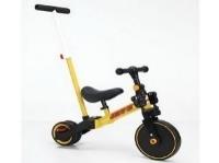 Rowerek trójkołowy żółty. Wydawca: Madej. SmakLiter.pl Opakowanie Rowerek trójkołowy żółty
