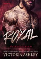 Royal. Dzikość i krew. Savage & Ink #1. Autor: Ashley Victoria. SmakLiter.pl Okładka książki Royal. Dzikość i krew. Savage & Ink #1