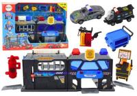 Opakowanie Rozkładany tor z garażem w walizce światło dźwięk