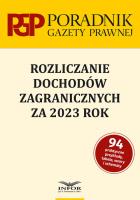 Rozliczanie dochodów zagranicznych za 2023 r.. Autor: Makowski Mariusz. SmakLiter.pl Okładka książki Rozliczanie dochodów zagranicznych za 2023 r.