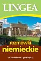 Rozmówki niemieckie. ze słownikiem i gramatyką. Autor:   Praca zbiorowa. SmakLiter.pl Okładka książki Rozmówki niemieckie. ze słownikiem i gramatyką