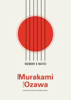 Rozmowy o muzyce. Autor: Haruki Murakami, Seiji Ozawa, Anna Zielińska-Elli. SmakLiter.pl Okładka książki Rozmowy o muzyce