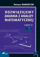 Okładka książki Rozwiązujemy zadania z analizy matematycznej Część II