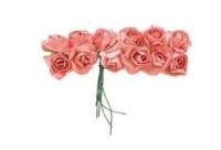 Różyczki papierowe różowe. Wydawca: Brewis. SmakLiter.pl Opakowanie Różyczki papierowe różowe