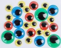 Opakowanie Ruchome oczka neon MIX