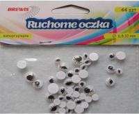 Opakowanie Ruchome oczka z rzęsami 44szt