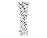 Opakowanie Rurki papierowe czarne groszki 6x197mm 250sz