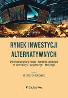 Rynek inwestycji alternatywnych w.2. Autor: Krzysztof Borowski. SmakLiter.pl Okładka książki Rynek inwestycji alternatywnych w.2