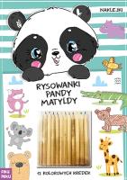 Rysowanki pandy Matyldy. Autor:   Praca zbiorowa. SmakLiter.pl Okładka książki Rysowanki pandy Matyldy