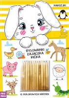 Rysowanki zajączka Kicka. Autor: Opracowanie zbiorowe. SmakLiter.pl Okładka książki Rysowanki zajączka Kicka