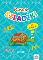 Rysuję szlaczki z.1. Autor: Bartłomiej Filous. SmakLiter.pl Okładka książki Rysuję szlaczki z.1
