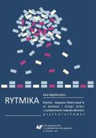 Okładka książki Rytmika Emila Jaques-Dalcroze'a w edukacji...